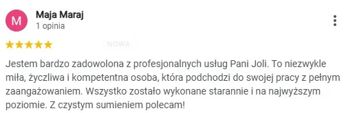 Opinia klienta 1