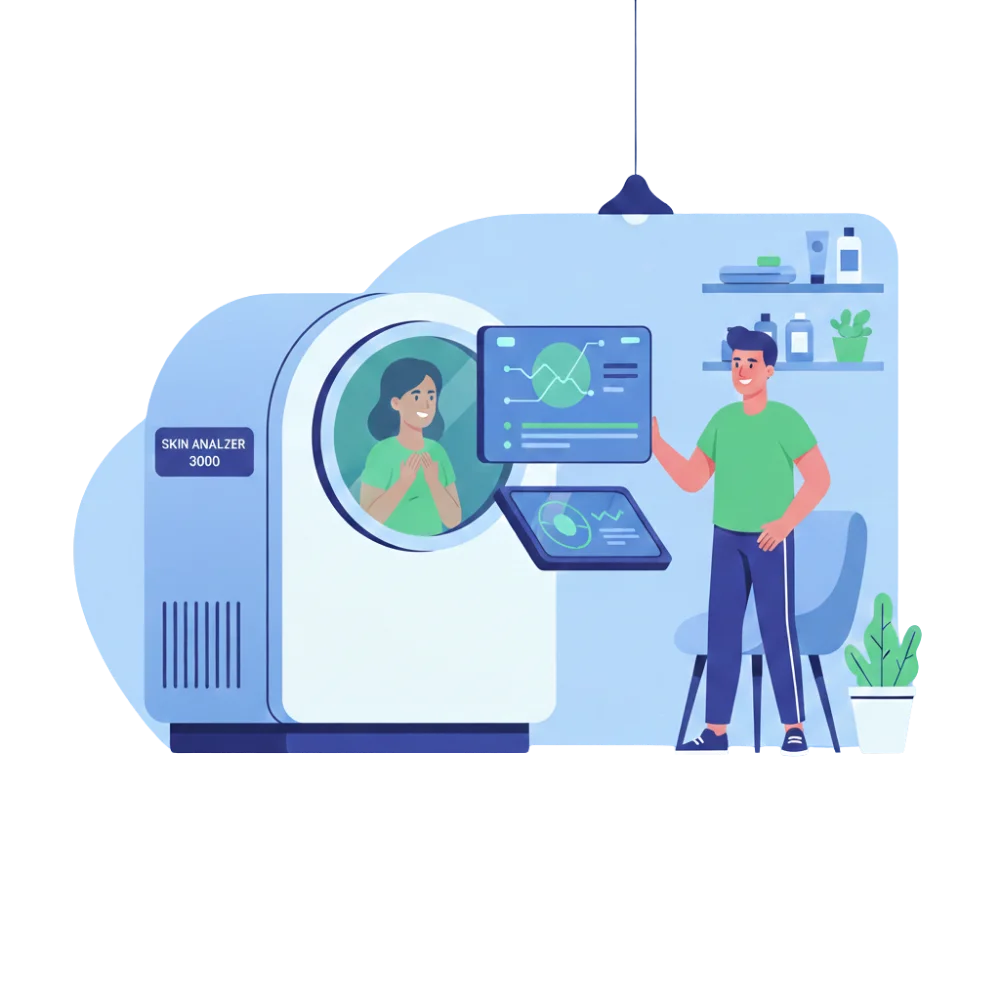 Analizator skóry 3D